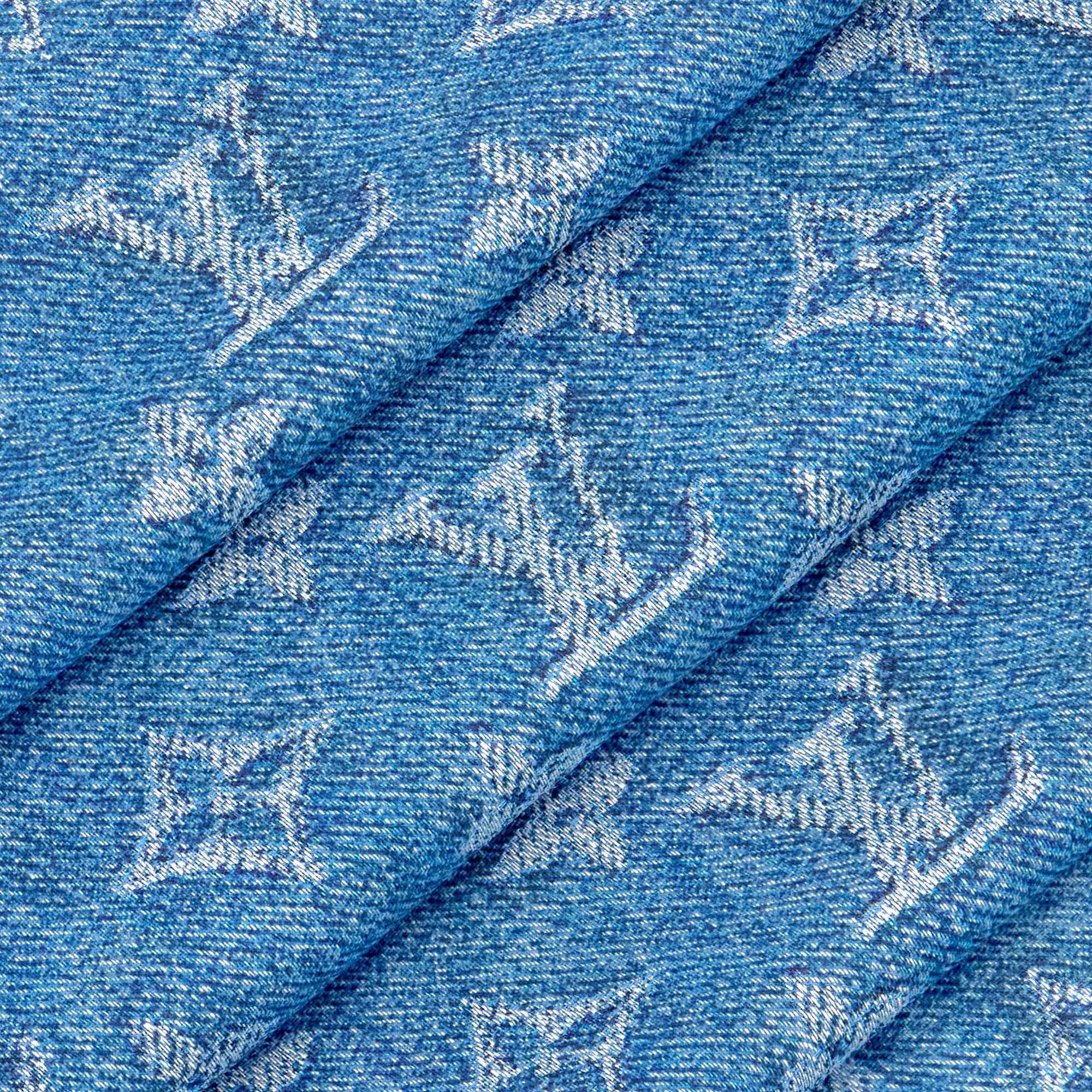 LV Denim Stole . - Luxury Accessories - M98113 Blue | LOUIS